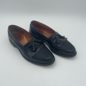 Allen Edmonds Cody Classic Black Tassel Loafers for Men Sz 10 E